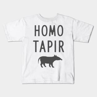 Tapir crazy fan zodiac animal lover Kids T-Shirt